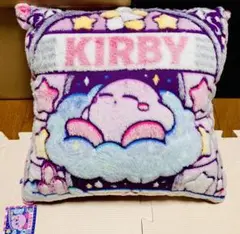 星のカービィ　カービィ　クッション　ぬいぐるみ　ステンドグラス
