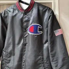 Champion チャンピオン　スタジアムジャンパー　サイズL ブルゾン　黒
