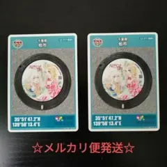 初期ロット マンホールカード ベルサイユのばら 2枚セット