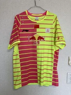 <激レア>年末年始価格バドミントン選手支給　優勝記念Tシャツサイン入り 年末年始価格バドミントン選手支給 優勝記念Tシャツサイン入り