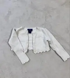 Polo Ralph Lauren カーディガン 4/4T ホワイト