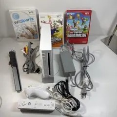 Wii本体とゲームソフト3本セット