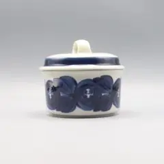 ③ アラビア ARABIA アネモネ　シュガーポット　キャセロール　蓋付　小物入