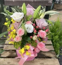 生花アレンジメント お花の化粧箱100サイズ