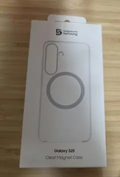Galaxy S25 クリアケース マグセーフ対応　純正
