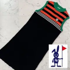 ⛳️美品レディースM ジャックバニー ボーダー ノースリーブニットワンピース