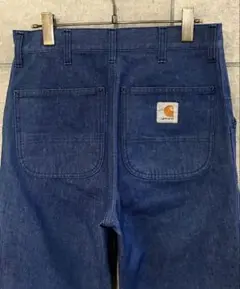 UK企画！ Carhartt デニム ワークパンツ シンプルパンツ 31/34