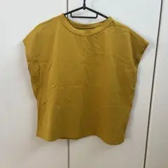titvate ノースリーブTシャツ F マスタード