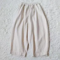 高城染工 blue in green 紺ヒッコリーのワイドテーパードパンツ 高城染工 blue in green 紺ヒッコリーのワイドテーパードパンツ