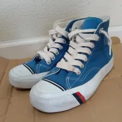 PRO-Keds　ブルーハイカットスニーカー