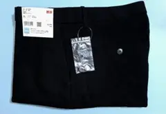 【匿名配送】UNIQLO 感動スリムパンツ 黒 XL