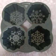 Wilton/ウィルトン　スノーフレーク４p　ケーキ型　クリスマス