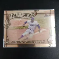 2025 topps finest 　ジャッキー・ロビンソン