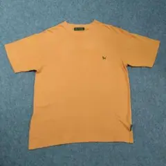 【MON MA MES】Ｔシャツ オレンジ色 Ｍ