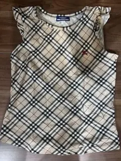 Burberry London チェック柄タンクトップ 38