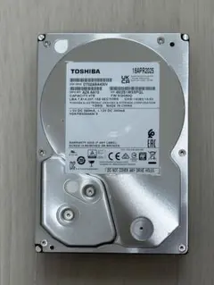 東芝 3.5インチHDD 4TB TV録画モデル　DT02ABA400V-2YW
