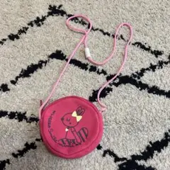 ピンクのキャラクターポシェット knit planner