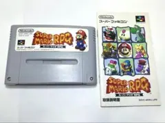 スーパー マリオ RPG 説明書 セット スーパーファミコン 任天堂