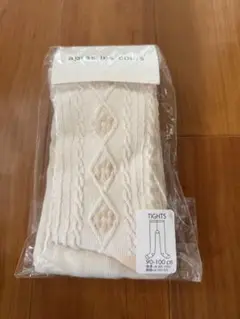 アプレレクール　 タイツ 90-100cm アイボリー