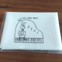 ピアノ　鍵盤カバー　白