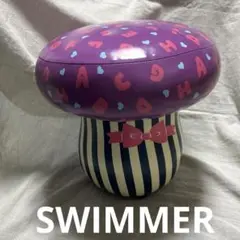 SWIMMER スイマー　きのこ　リボン　ストライプ　スツール　椅子　インテリア