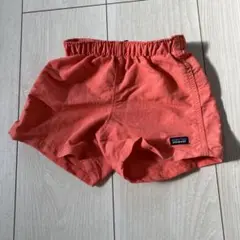 Patagonia オレンジ ショートパンツ 3-6M