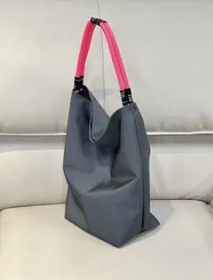 リノシエル購入　ピンク紐バッグ