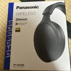 未使用品 パナソニック ワイヤレスヘッドホン RP-HD300B 概要 ワイヤレスステレオヘッドホン RP-HD300B | ヘッドホン