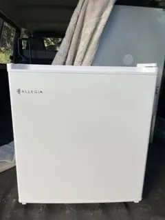 【ムキムキ化学】ALLEGIA ワンドア冷蔵庫 46L AR-BC46 アレジア 冷蔵庫 小型 46L コンパクト 1ドア ミニ AR-BC46-NW