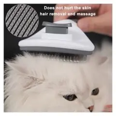 SSDMJ. 猫の櫛 ヘアブラシ犬や猫の髪 毛 グレー