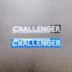 challenger チャレンジャー ボックスロゴ ステッカー シール