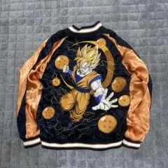 未使用級☆ 絡繰魂　ドラゴンボール　孫　悟空　超サイヤ人　和柄　スカジャンXL 未使用級☆ 絡繰魂ドラゴンボール孫悟空超サイヤ人和柄スカジャンXL