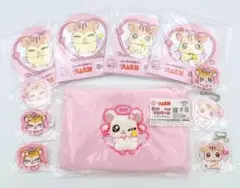 【匿名配送】とっとこハム太郎 くじ マルチケース リボンちゃん トラハム セット