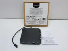 amazon basics アルミニウム製タイプC ドッキングステーション