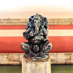 ガネーシャ像 真鍮製 インテリア　置物　神