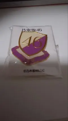 【新品】乃木坂46 2024 lucky bag エンブレムピンバッジ