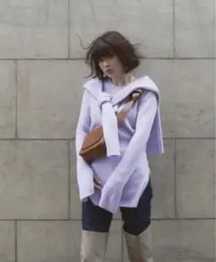 ETRE TOKYO カシミヤスリットニット