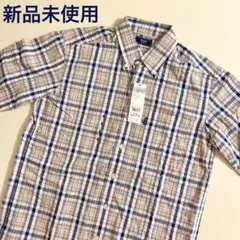 新品未使用‼️Kent 半袖　シアーサッカーシャツ Lサイズ
