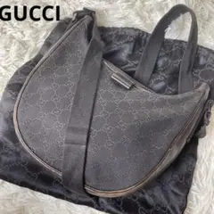 【保存袋付き】GUCCI GG柄ショルダーバッグ サコッシュ レアカラー 三日月
