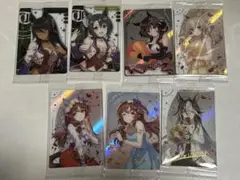 ウマ娘 ウエハース 7点セット