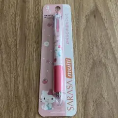 未開封☆ ハローキティ　サラサマルチ 　　　　　多機能　4色ボールペン+シャープ