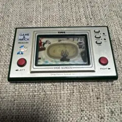 ポパイ　※液漏れありません！任天堂　ゲームウォッチ マンホール ※液漏れありません！箱・説明書付き！ 任天堂 ゲーム