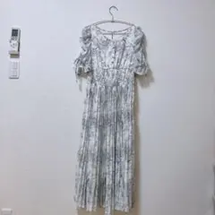 『ほぼ新品✨』INGNI ロングワンピース フリル付き