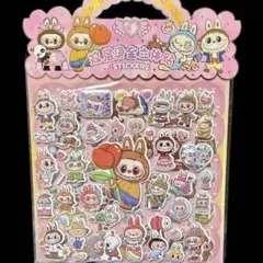 labubu 立体シール 3Dシール　1セット