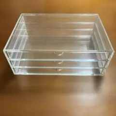 無印良品　クリアケース　3段