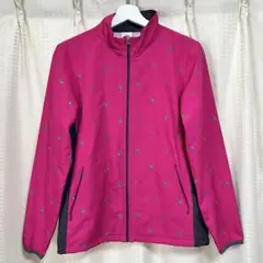 【美品】le coq sportif ピンクジャケット　Lサイズ