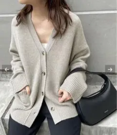 Deuxieme Classe / Cashmere Chunky カーディガン