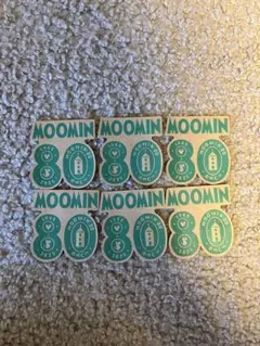 【非売品】MOOMIN 80周年ステッカー　6枚セット　ムーミン