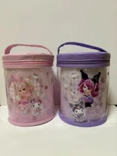 【新品】LiccA×My Melody Kuromi クリアバニティポーチ 2種