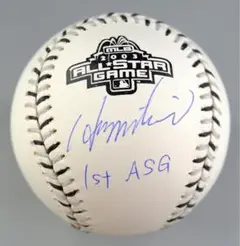 松井秀喜 直筆サイン+「1ST ASG」2003年オールスターボール/大谷翔平